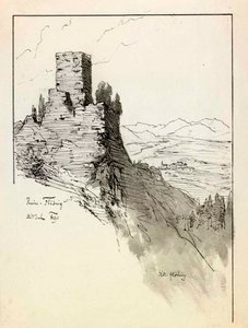 Ruines du château de Smlednik